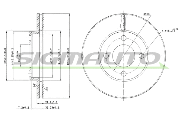 Brake Disc (DBA193V)