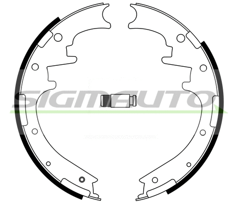 Brake Shoe Set (SFD705)