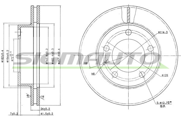Brake Disc (DBA496V)