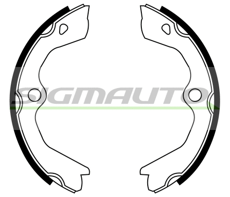 Brake Shoe Set, parking brake (SFA398)