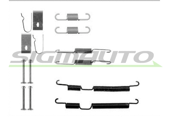 Accessory Kit, brake shoes (SK0885)