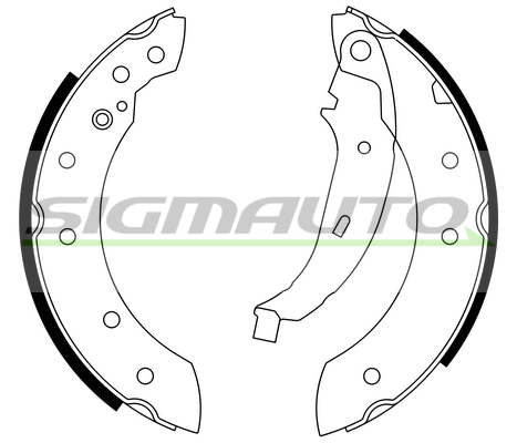 Brake Shoe Set (SFA425)