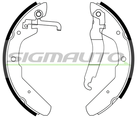 Brake Shoe Set (SFA552)