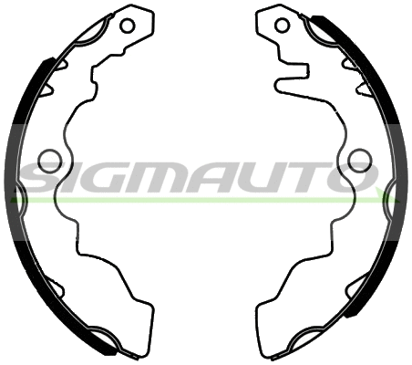 Brake Shoe Set (SFA518)