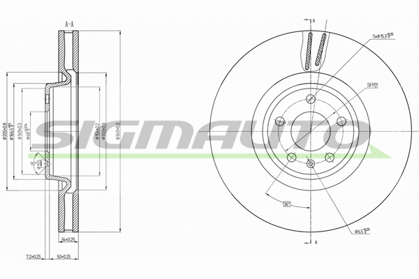 Brake Disc (DBC598V)