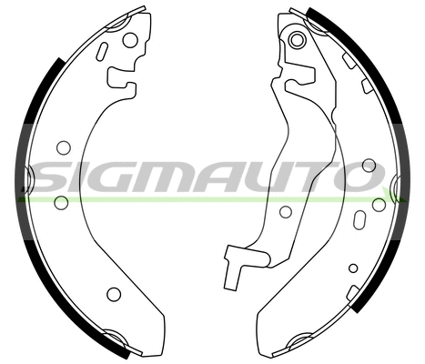 Brake Shoe Set (SFA705)