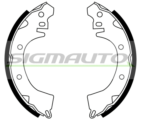 Brake Shoe Set (SFA815)