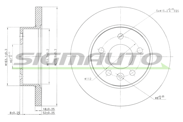 Brake Disc (DBB674S)