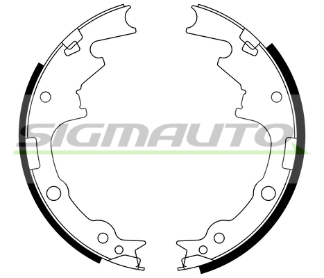 Brake Shoe Set (SFA420)