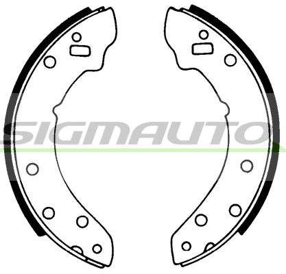 Brake Shoe Set (SFA430)