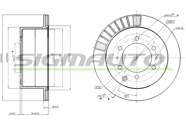 Brake Disc (DBC215V)