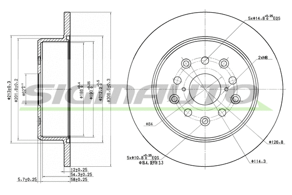 Brake Disc (DBB499S)