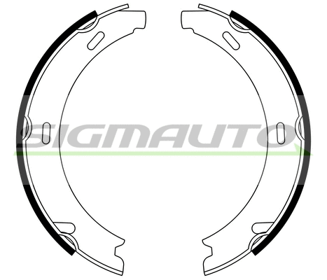 Brake Shoe Set, parking brake (SFA303)