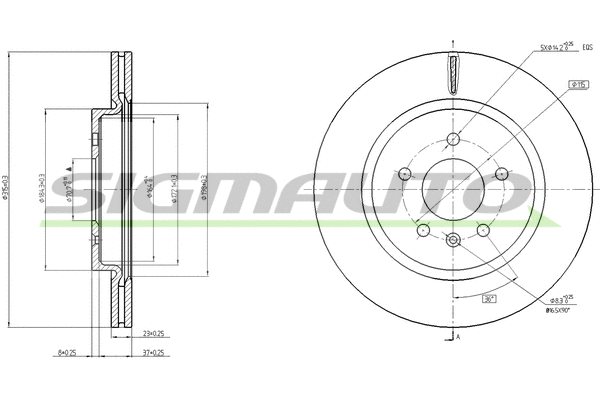 Brake Disc (DBC188V)