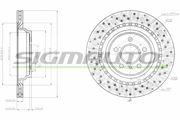 Brake Disc (DBC205V)