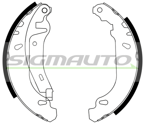 Brake Shoe Set (SFA105-2)