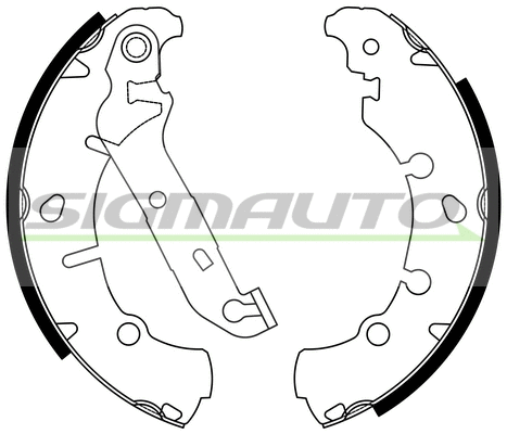 Brake Shoe Set (SFA243)