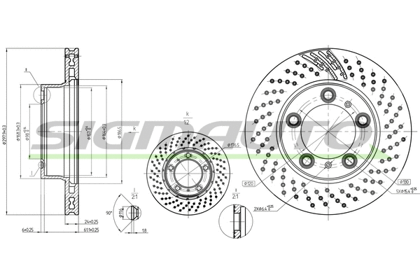 Brake Disc (DBC020VRD)