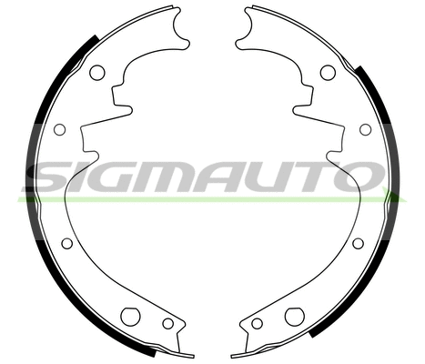 Brake Shoe Set (SFA422)