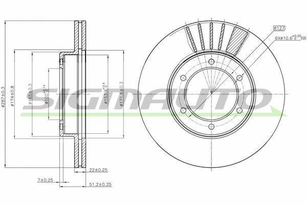Brake Disc (DBA800V)