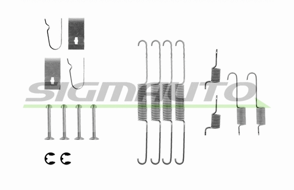 Accessory Kit, brake shoes (SK0636)