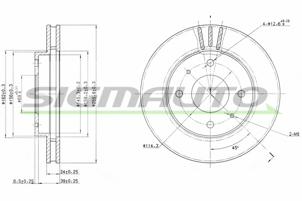 Brake Disc (DBA885V)