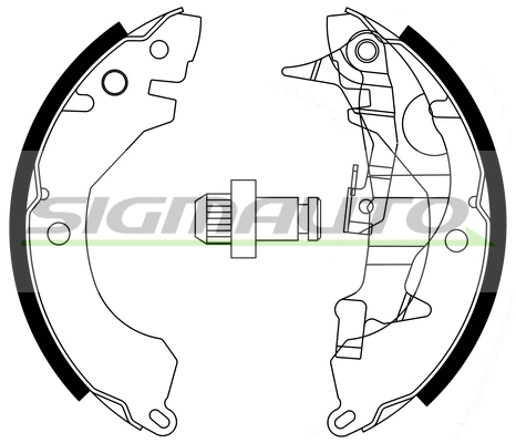 Brake Shoe Set (SFA730-1)