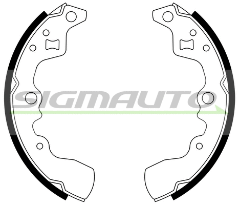 Brake Shoe Set (SFA901)