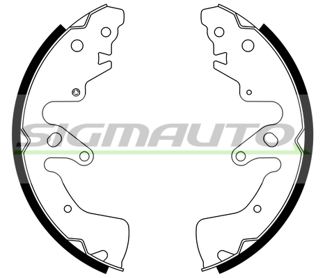 Brake Shoe Set (SFA924)