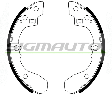 Brake Shoe Set (SFA761)
