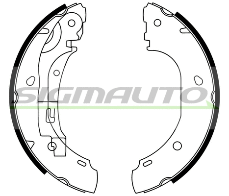 Brake Shoe Set (SFA186)