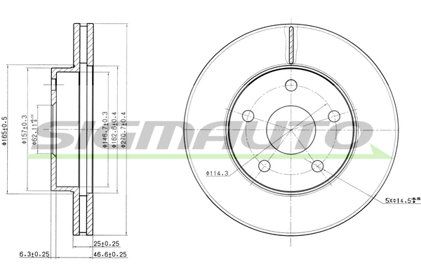 Brake Disc (DBA806V)