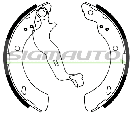 Brake Shoe Set (SFA922)