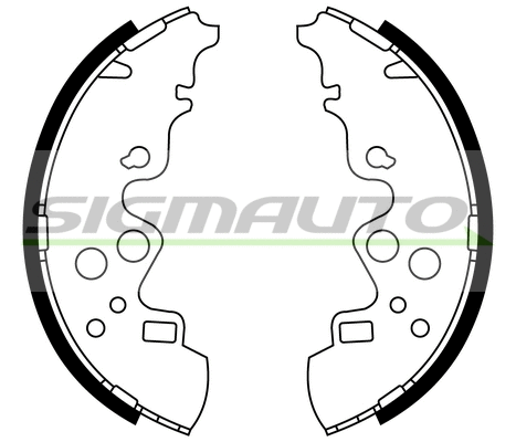 Brake Shoe Set (SFA801)