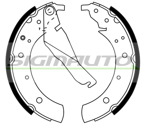 Brake Shoe Set (SFA075)