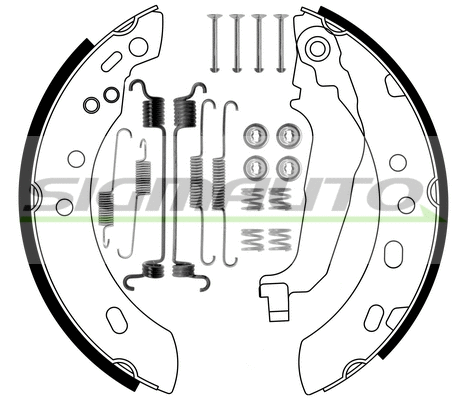 Brake Shoe Set (SFA856-1)