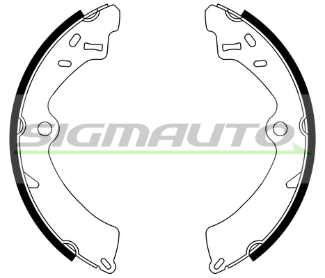 Brake Shoe Set (SFA903)