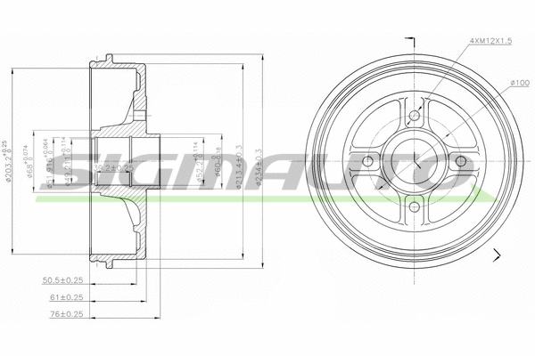 Brake Drum (DR5396)