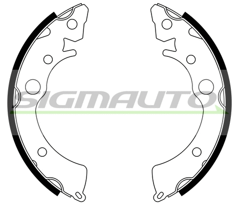 Brake Shoe Set (SFA431)