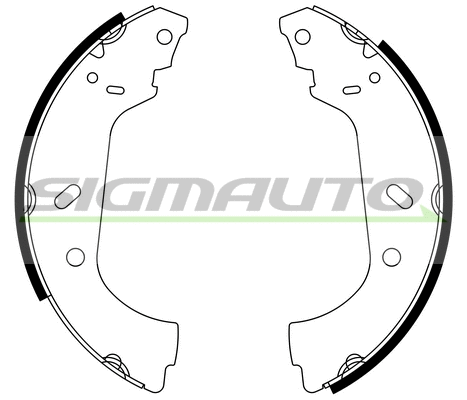 Brake Shoe Set (SFA177)