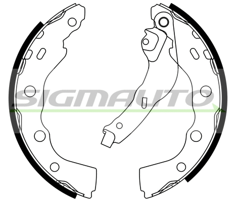 Brake Shoe Set (SFA823)