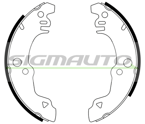 Brake Shoe Set (SFA193)