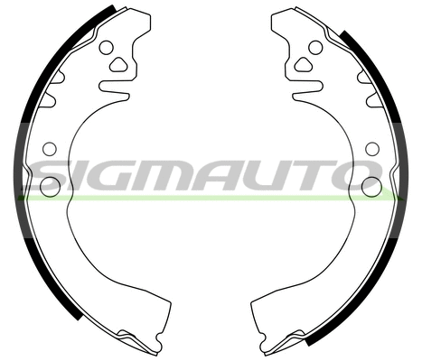 Brake Shoe Set (SFA676)