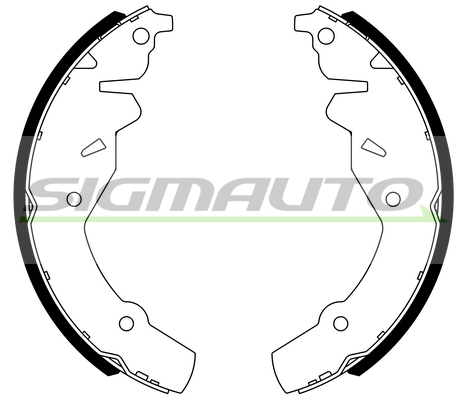 Brake Shoe Set (SFD520)