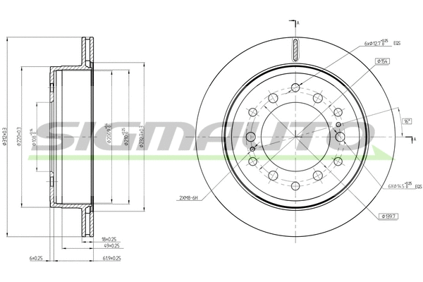 Brake Disc (DBC505V)