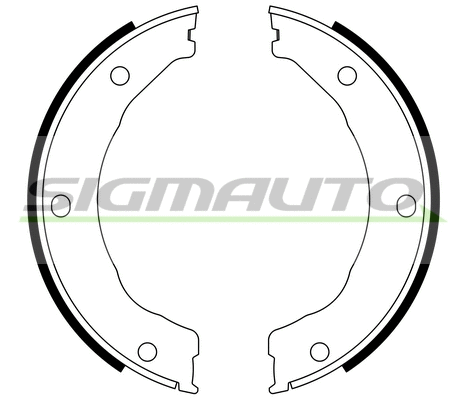Brake Shoe Set, parking brake (SFA246)