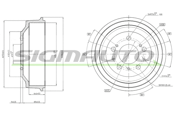 Brake Drum (DR5255)