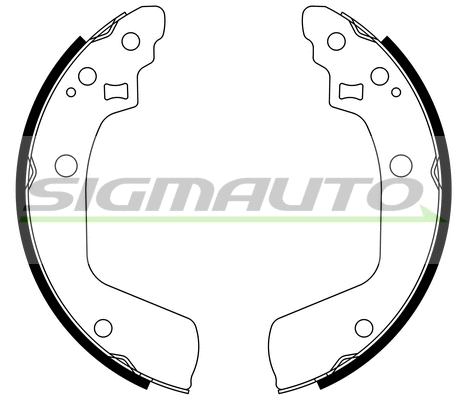 Brake Shoe Set (SFA927)