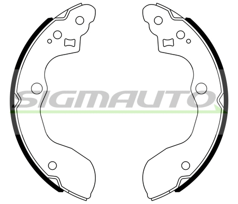 Brake Shoe Set (SFA926)