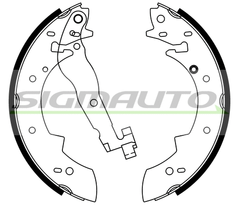 Brake Shoe Set (SFA419)